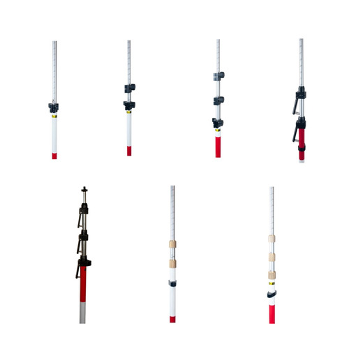  Sokkia Economy Pole Knob Lock/Quick Release/Compression Lock, Dual Graduations - (7 Options Available)
