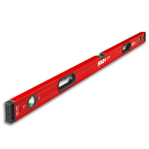  Sola 48&quot; Big Red Aluminum Box Beam Level - LSB48