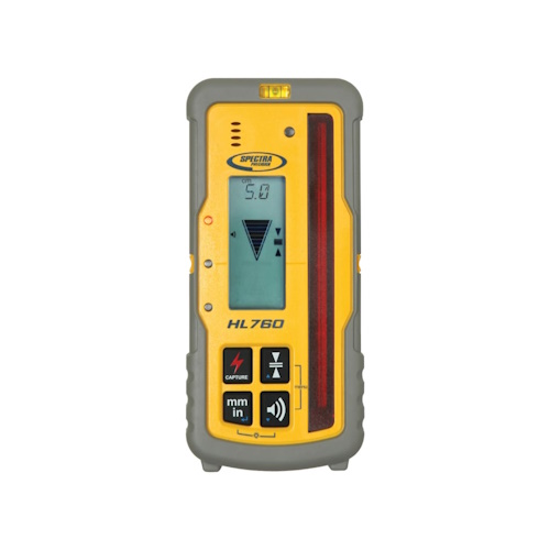 Spectra Precision HL760 Receiver w/Radio Transceiver, C70 Rod Clamp and Level Vial - HL760