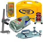 Spectra Precision DG613 Red Beam Pipe Laser, Vertical Pole Assembly Package - DG613-5 ET16749