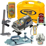 Spectra Precision DG813 Red Beam Pipe Laser, Vertical Pole Assembly Package - DG813-5 ET16754