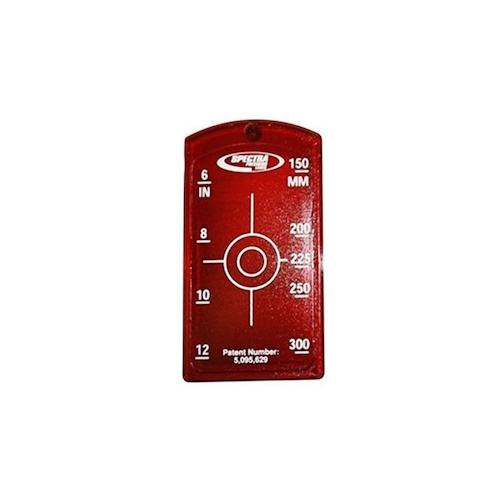 Spectra Precision Small Target Element for 956, Red - 0956-0600