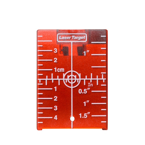 Spectra Precision Ceiling/Floor Magnetic Target, Red (for LP30, LP50, 5.2XL, LT20, LT52, LT56) - 23416