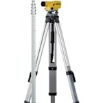Spectra Precision 24X / Air Damped Autolevel Package w/ Tenths Rod and Tripod - AL24A-1 ET16846