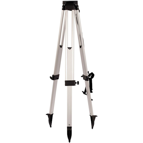 Spectra Precision Tripod, Aluminum, Medium Weight - 5301-27-BLK-SP