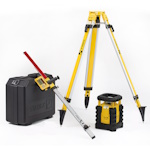 Stabila - LAR 300 Rotary Laser Set with Tripod and Grade Rod (05820) ET14109