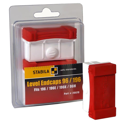 Stabila 2-Pieces Type 196/96 M Level Endcaps - 20070