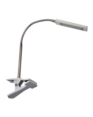 Studio Designs 12026 - Art Clamp Lamp Silver- White  