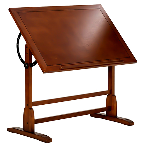 Studio Designs 13305 - Vintage Drafting Table 42  - Rustic Oak  