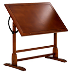 Studio Designs 13305 - Vintage Drafting Table 42 " - Rustic Oak ES6347