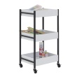 Studio Designs 10225-Charcoal/White - Sew Ready Storage Cart ES8956