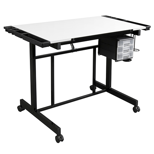 Studio Designs Deluxe Craft Station - Black/White