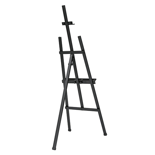 Photograph of Studio Designs Metal Museum Tripod Easel For Art Or Display - Matte Black - 13149