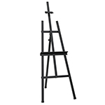 Studio Designs Metal Museum Tripod Easel For Art Or Display - Matte Black - 13149 ET11193