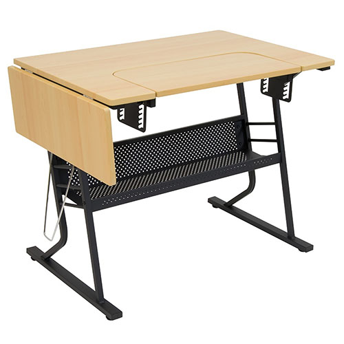 Photograph of Studio Designs Sew Ready Eclipse Hobby Table - (2 Colors Available)
