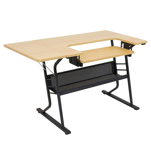 Photograph of  Studio Designs Sew Ready Eclipse Hobby Table - Maple