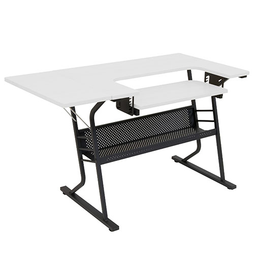 Photograph of  Studio Designs Sew Ready Eclipse Hobby Table - white