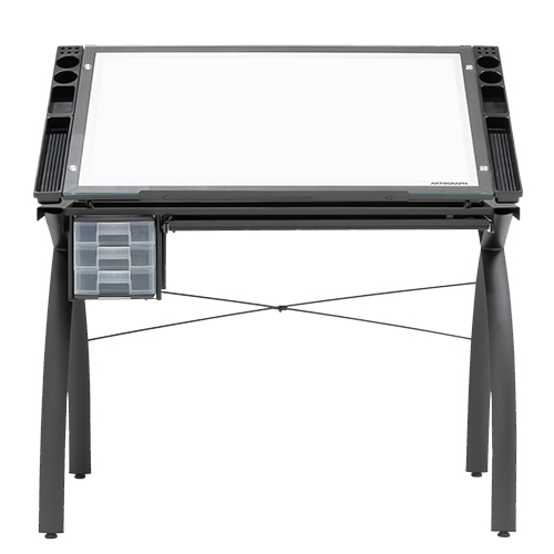 Tattoo Stencil Glass Desk Tracing Drawing Work Station Adjustable Drafting  Table for sale online