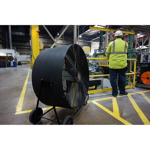 Photograph of TPI 30" Direct Drive Portable Swivel Blower, 1/4HP, 120V, 2 Speed Motor - PBS30D