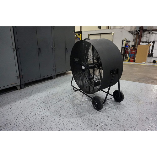 Photograph of TPI 30&quot; Direct Drive Portable Swivel Blower, 1/4HP, 120V, 2 Speed Motor - PBS30D