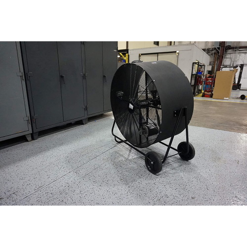Photograph of TPI 30" Direct Drive Portable Swivel Blower, 1/4HP, 120V, 2 Speed Motor - PBS30D