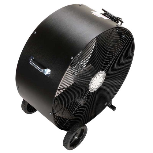 Photograph of TPI 30" Direct Drive Portable Blower, 1/4HP, 120V, 2 Speed Motor - PB30D