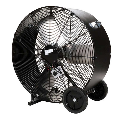 Photograph of TPI 30" Direct Drive Portable Blower, 1/4HP, 120V, 2 Speed Motor - PB30D