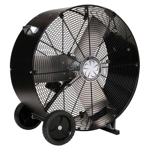Photograph of TPI 30" Direct Drive Portable Blower, 1/4HP, 120V, 2 Speed Motor - PB30D
