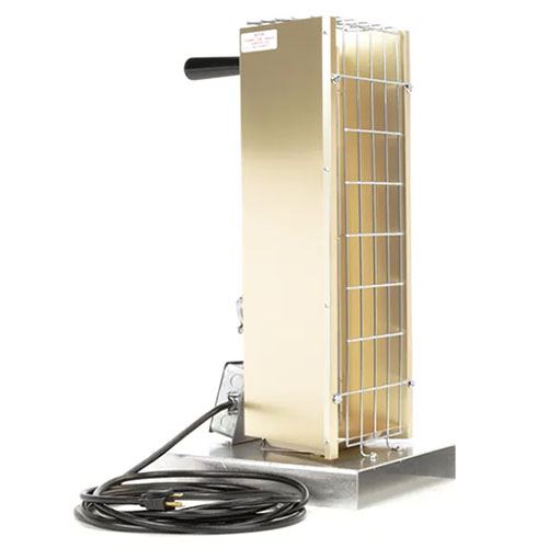  TPI FSP Series 1.45 KW Portable Infrared Flat Panel Emitter, Corded - 120 Volts - FSP-1412-1C