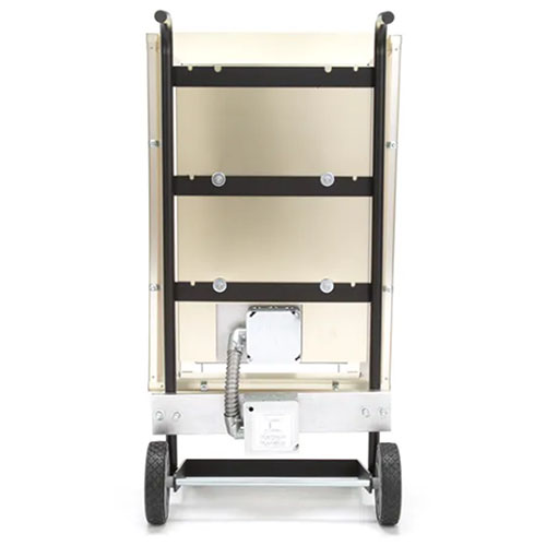 Photograph of TPI FSP Series 4.30KW Portable Electric Infrared Flat Panel Emitter - 208 Volts - FSP-4320-3