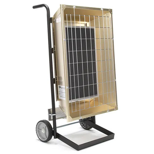  TPI FSP Series 4.30KW Portable Electric Infrared Flat Panel Emitter - 240 Volts - FSP-4324-3