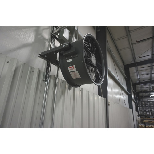 Photograph of TPI 24" High Velocity Blower, Direct Drive, 1/2 HP, 120V, 1 PH - HV24120V