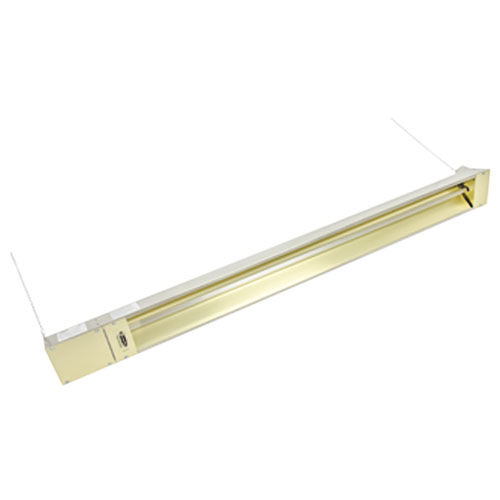  TPI OCH Series 2250W Outdoor/Indoor Rated Quartz Electric Infrared Heater, 480 Volts - Stainless Steel - OCH-57-480V-SSE