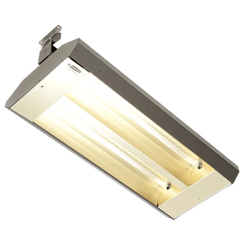 Photograph of  TPI TH &amp; THSS Series 2 Lamp 5KW Mul-T-Mount Electric Infrared Heater with 30° Asymmetrical Reflector Pattern, 240 Volts - (painted)
