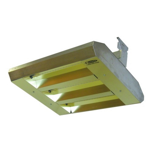 TPI 3-Lamp Mul-T-Mount Infrared Heater Stainless Steel Housing 480V 60&#176; Symmetrical - 22360THSS480V