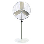 TPI 24" Unassembled Standard Industrial Fan with Pedestal Mount - ACU24-P ET12940