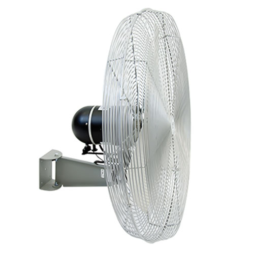 TPI 30" Unassembled Standard Industrial Fan with Wall Mount ACU30W