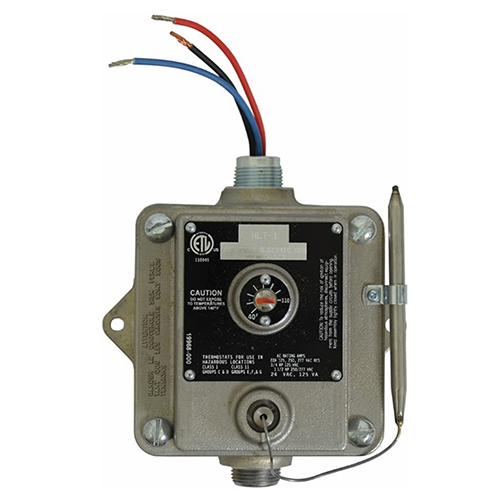  TPI 40-110 Degrees 22Amp @ 125-277VAC Hazardous Location Thermostat, Single Pole - HLT-1