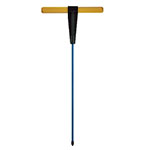 T&T Tools - Mighty Probe Insulated Soil Probe - 3/8" Round Rod (8 Sizes Available) ES8354