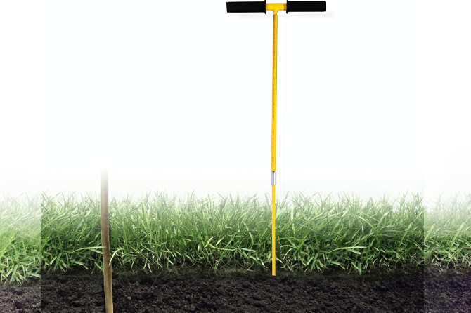 The T&T Tools Mighty Probe Insulated Soil Probe