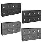 Titan Tools Cell Phone Lockers - 8 Door, Keyed/Hasp Lock, Black Frame w/ Door - (4 Options Available) ET18312