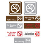 Titan Tools Single Sided Wall Mount Facility Signs, Smoking and No Smoking Signs - (9 Options Available) ET18345