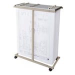 Titan Tools Bundle - Premium Mobile Plan Center Blueprint Stand with a Dozen 36" Clamps TTD2862 ET18866