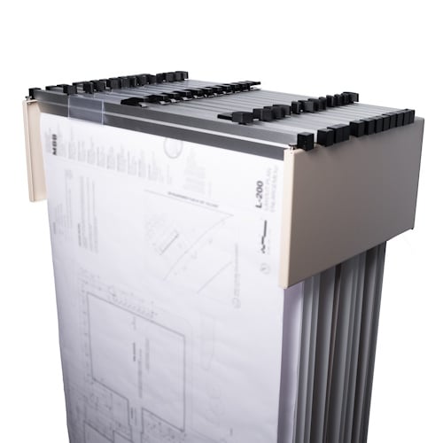 Titan Tools Bundle - Premium Drop-Lift Blueprint Wall Rack with a Dozen ...