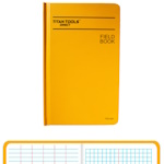 Titan Tools Field Book 8" x 4", 6 Vertical Columns & 4x4 per Inch Grid  - TTD1251 ET19241