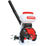 Tomahawk - 4 Gallon Motorized Backpack Spreader with 79cc Engine for Fertilizer, Pesticide, Rock Salt - TGS30 ET17341