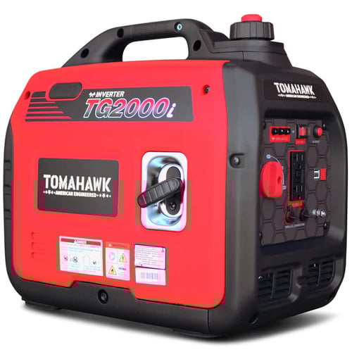  Tomahawk - 2000 Watt Inverter Gas Power Portable Generator - TG2000i