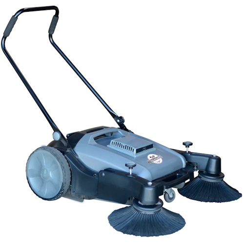 Tomahawk - Commercial 38&quot; Push Sweeper with Triple Power Brooms - TOS38
