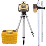Topcon RL-H5A Self-Leveling Laser PS.RB Kit w/ LS-80X Receiver, Rechargeable Batteries, 13ft Grade Rod, and Tripod - (2 Options Available) ET17535