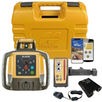 Topcon RL-HV1S Self-Leveling Single Grade Laser RB Kit with LS-100D Receiver and Rechargeable Batteries - 1051612-29 ET17661